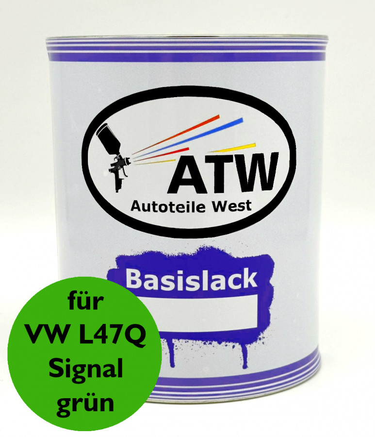 Autolack für VW L47Q Signalgrün